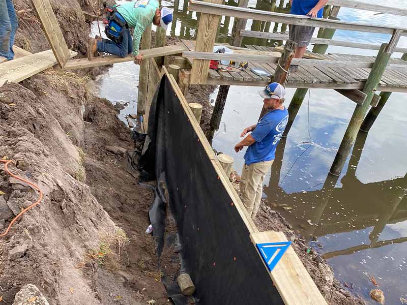 Seawall Repair in Macclenny, FL