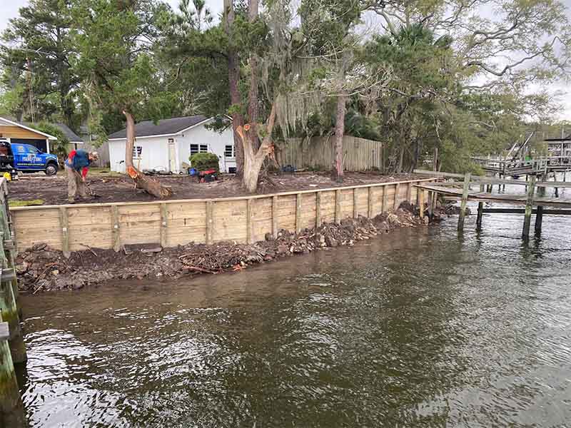 Seawall Repair in Macclenny, FL