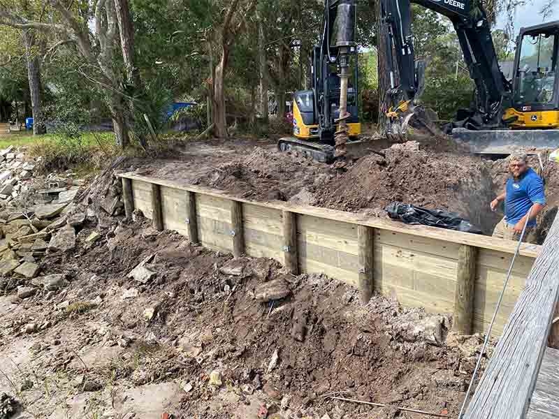 Seawall Repair in Macclenny, FL