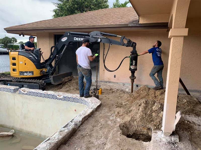 Concrete Slab Foundation Repair in Macclenny, FL