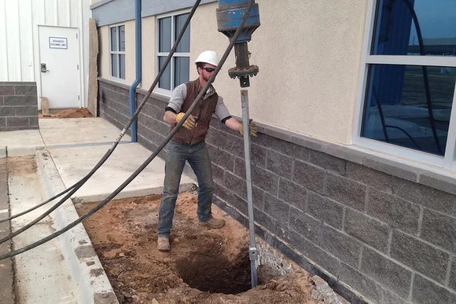 Injection Pier Installation in Macclenny, FL