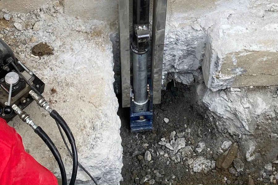 Injection Pier Installation in Macclenny, FL