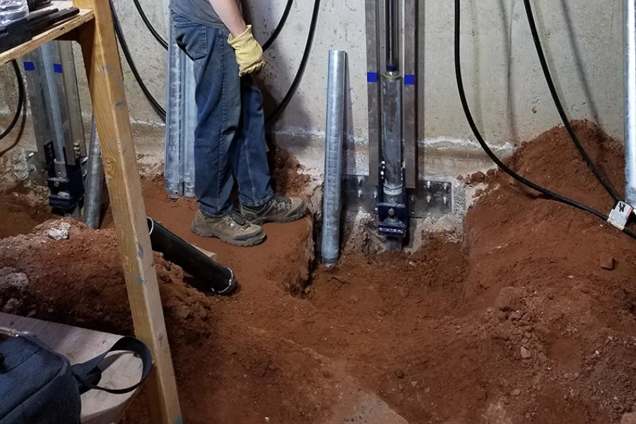 Injection Pier Installation in Macclenny, FL